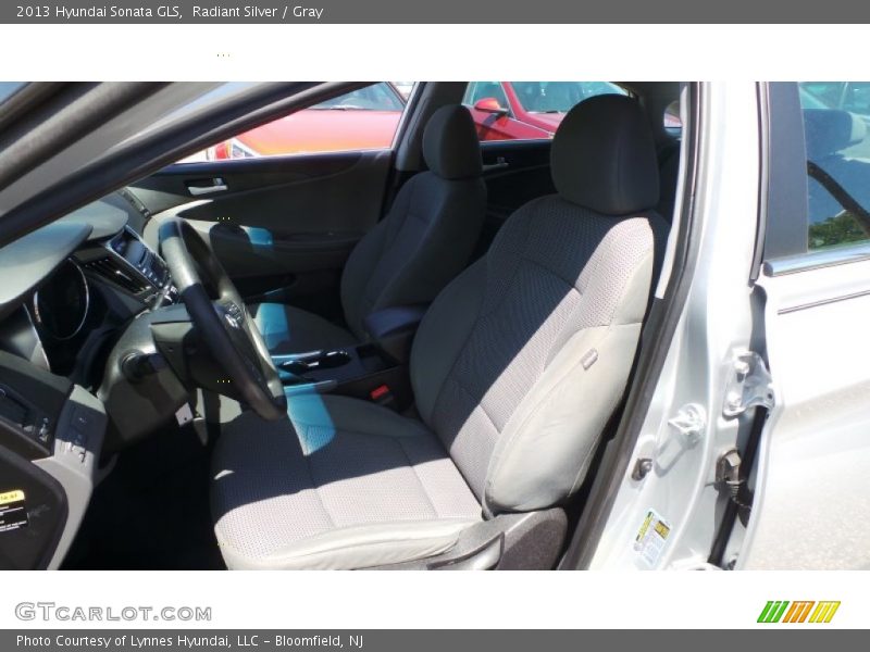 Radiant Silver / Gray 2013 Hyundai Sonata GLS