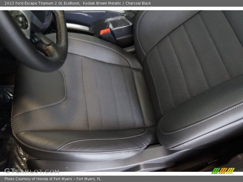 Kodiak Brown Metallic / Charcoal Black 2013 Ford Escape Titanium 2.0L EcoBoost