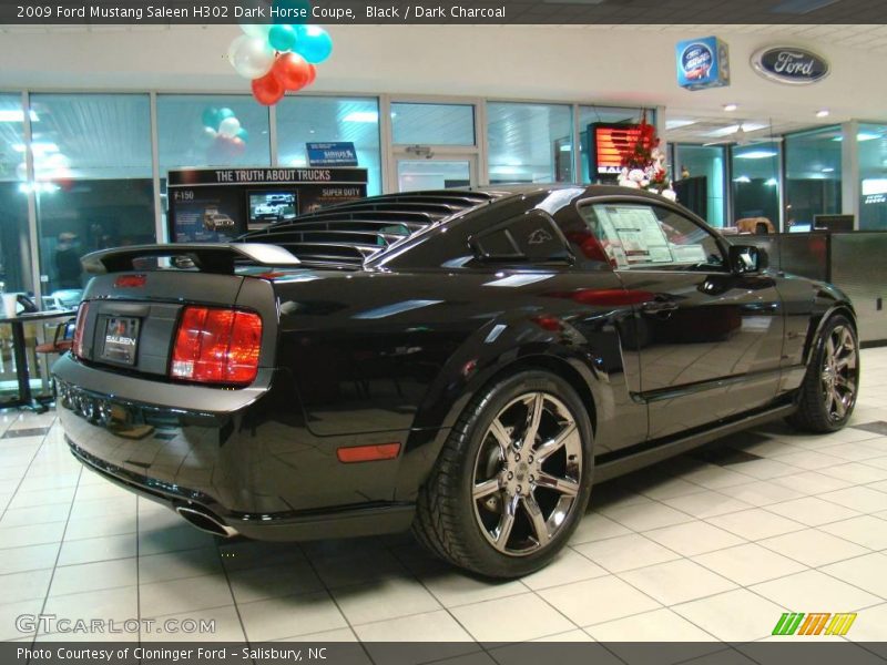 Black / Dark Charcoal 2009 Ford Mustang Saleen H302 Dark Horse Coupe