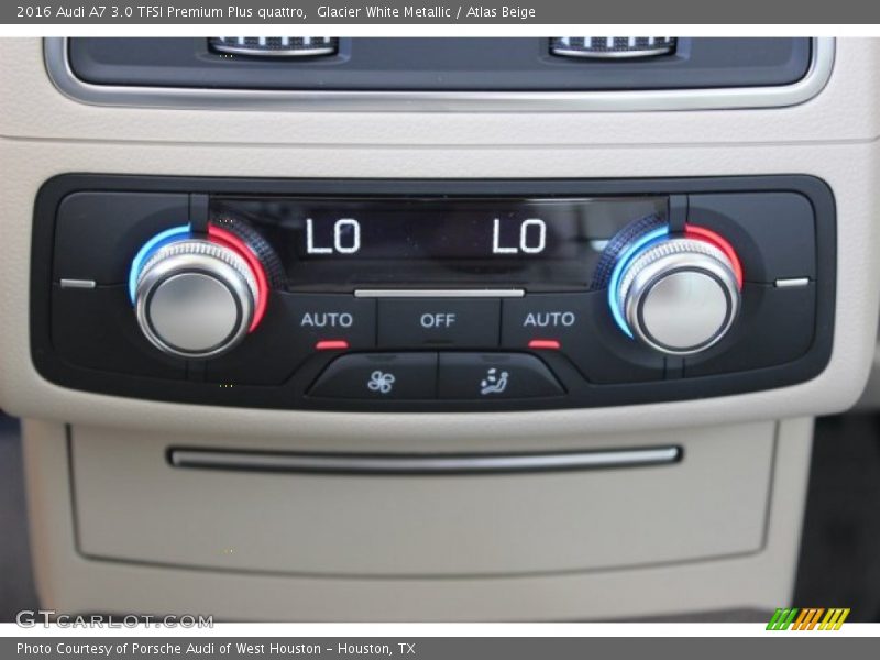 Glacier White Metallic / Atlas Beige 2016 Audi A7 3.0 TFSI Premium Plus quattro