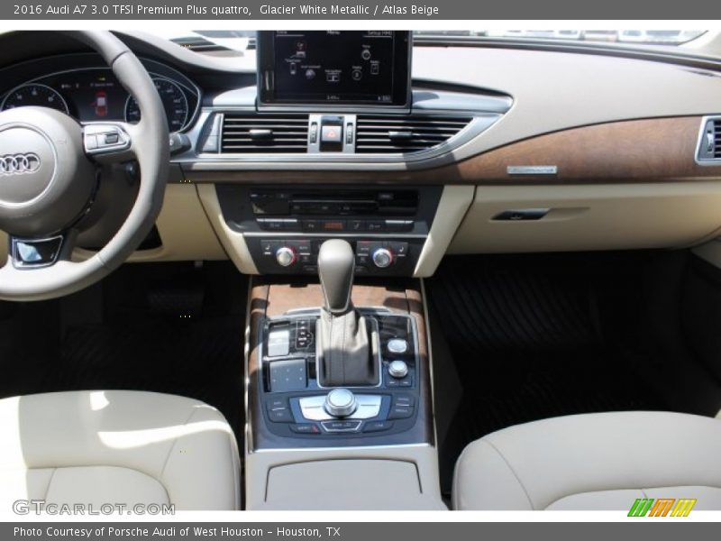 Glacier White Metallic / Atlas Beige 2016 Audi A7 3.0 TFSI Premium Plus quattro