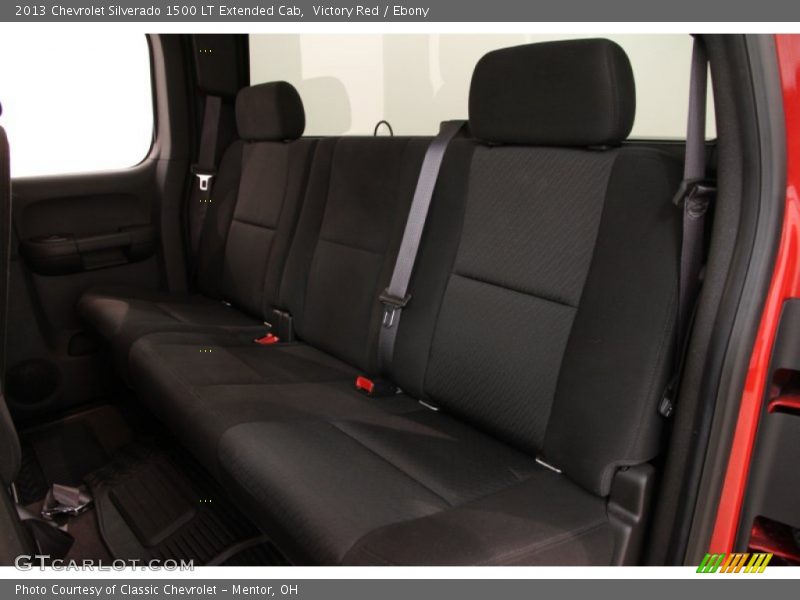 Victory Red / Ebony 2013 Chevrolet Silverado 1500 LT Extended Cab