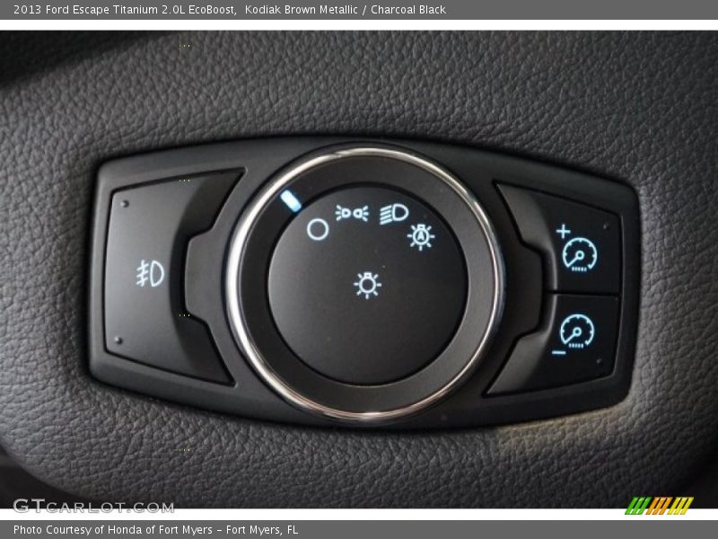 Kodiak Brown Metallic / Charcoal Black 2013 Ford Escape Titanium 2.0L EcoBoost