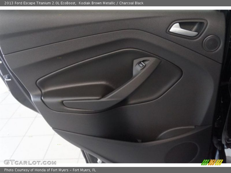 Kodiak Brown Metallic / Charcoal Black 2013 Ford Escape Titanium 2.0L EcoBoost
