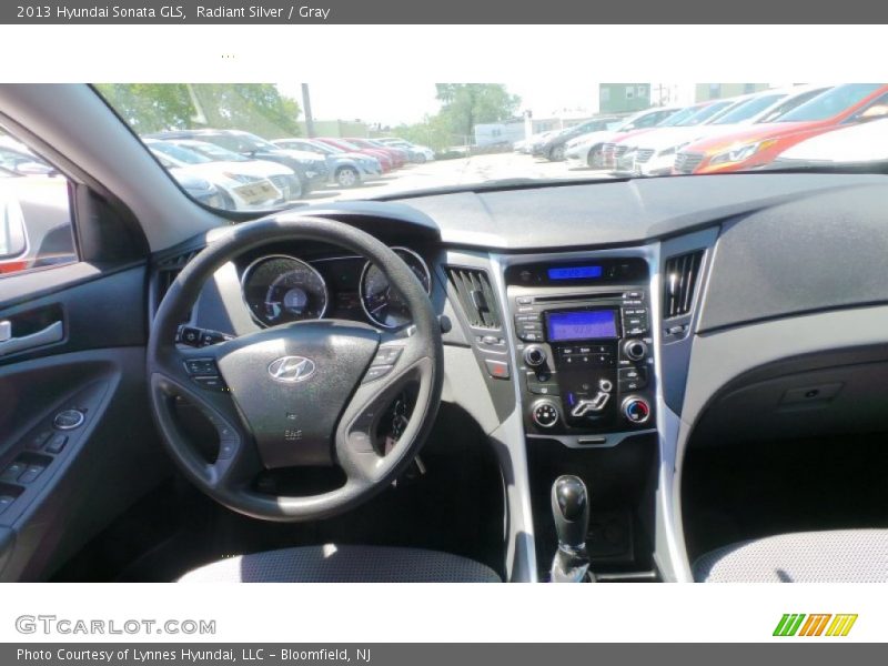 Radiant Silver / Gray 2013 Hyundai Sonata GLS