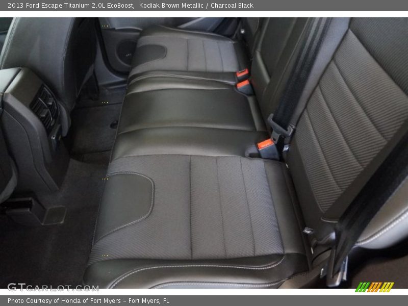 Kodiak Brown Metallic / Charcoal Black 2013 Ford Escape Titanium 2.0L EcoBoost