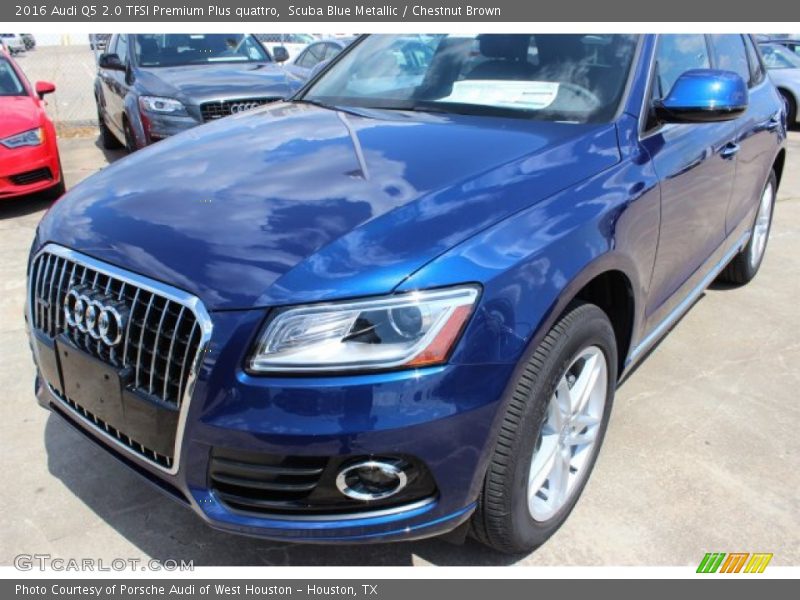 Front 3/4 View of 2016 Q5 2.0 TFSI Premium Plus quattro