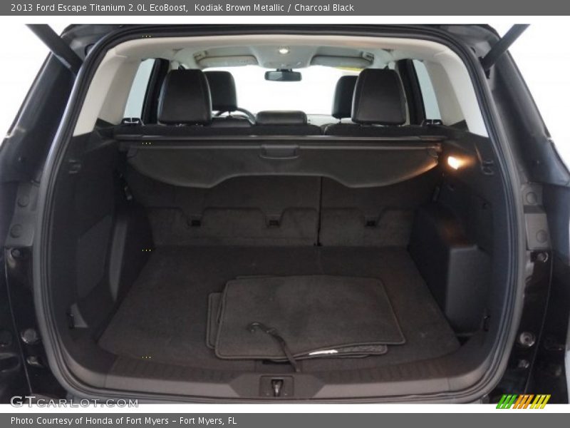 Kodiak Brown Metallic / Charcoal Black 2013 Ford Escape Titanium 2.0L EcoBoost