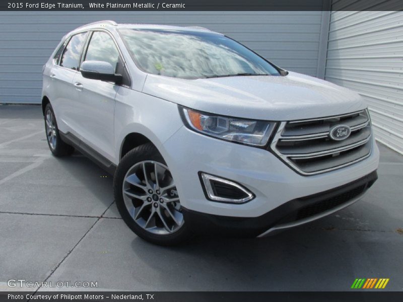 Front 3/4 View of 2015 Edge Titanium