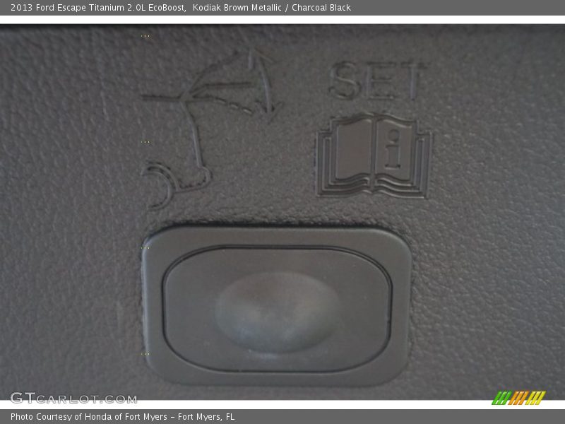 Kodiak Brown Metallic / Charcoal Black 2013 Ford Escape Titanium 2.0L EcoBoost