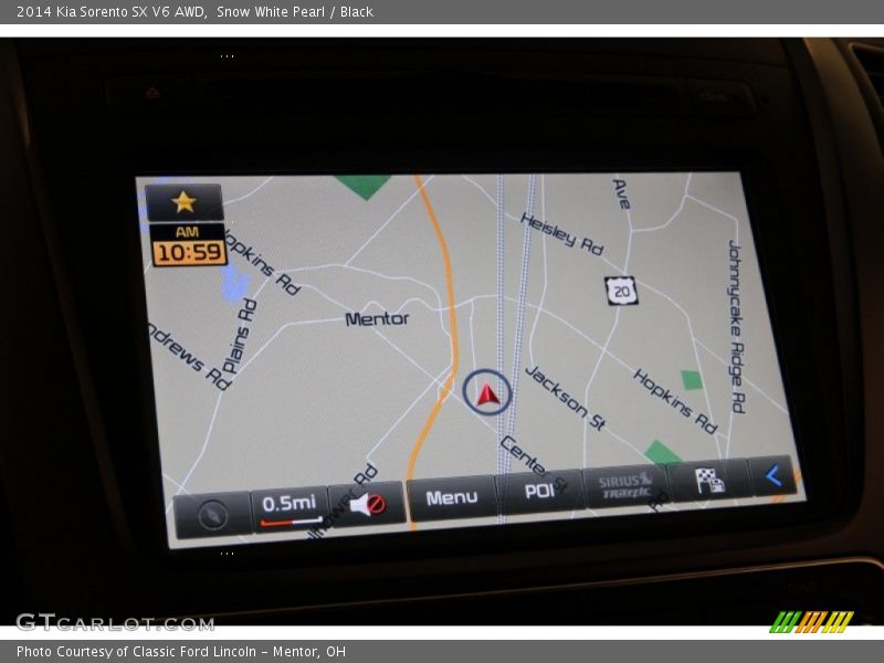 Snow White Pearl / Black 2014 Kia Sorento SX V6 AWD