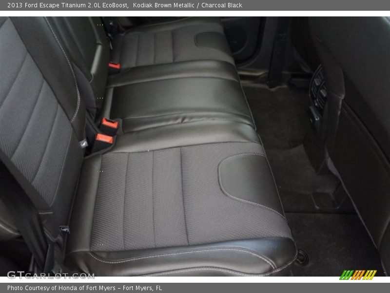 Kodiak Brown Metallic / Charcoal Black 2013 Ford Escape Titanium 2.0L EcoBoost