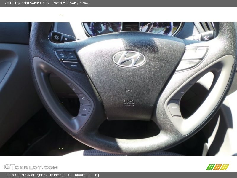Radiant Silver / Gray 2013 Hyundai Sonata GLS