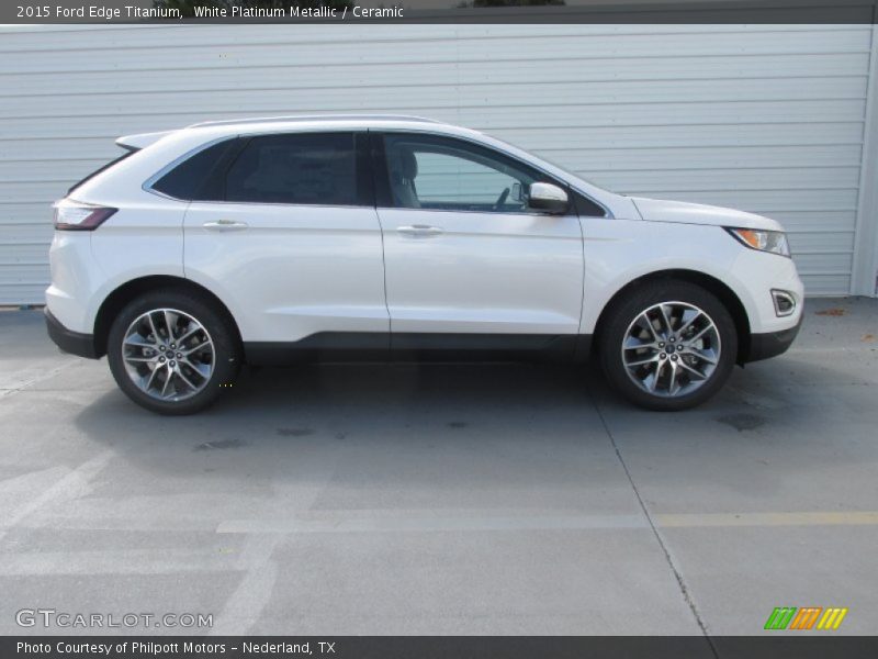  2015 Edge Titanium White Platinum Metallic