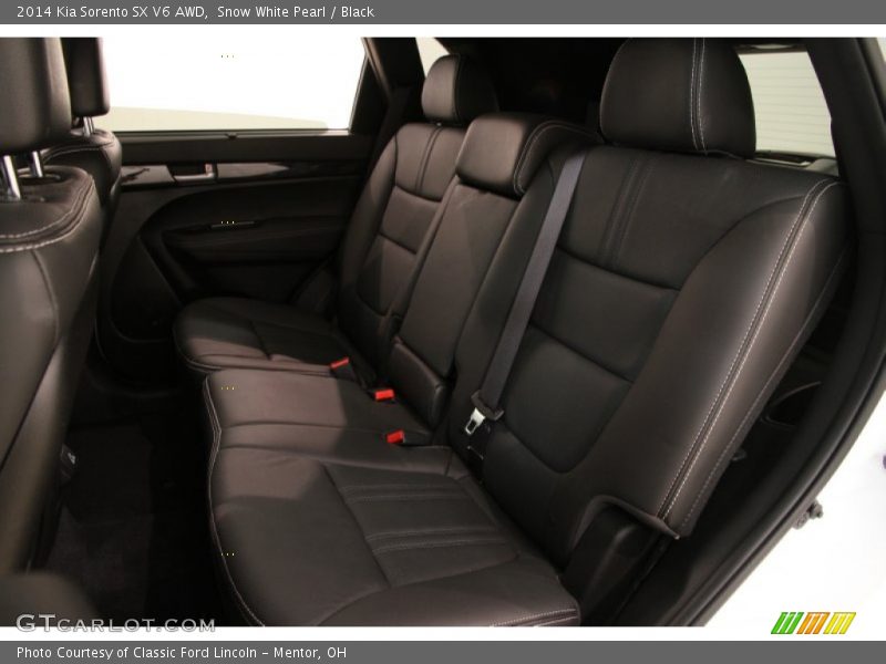 Snow White Pearl / Black 2014 Kia Sorento SX V6 AWD