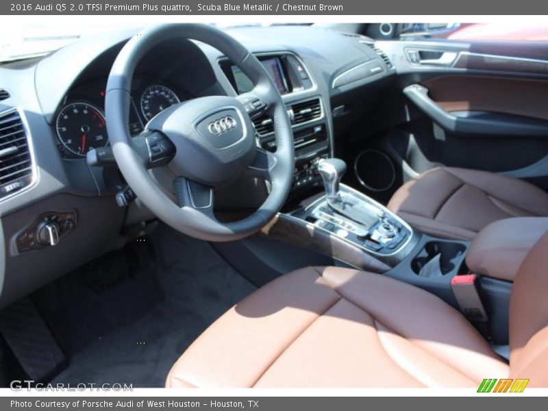  2016 Q5 2.0 TFSI Premium Plus quattro Chestnut Brown Interior