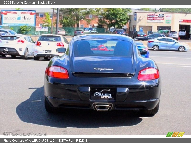 Black / Black 2008 Porsche Cayman