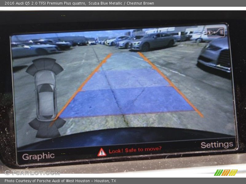 Scuba Blue Metallic / Chestnut Brown 2016 Audi Q5 2.0 TFSI Premium Plus quattro