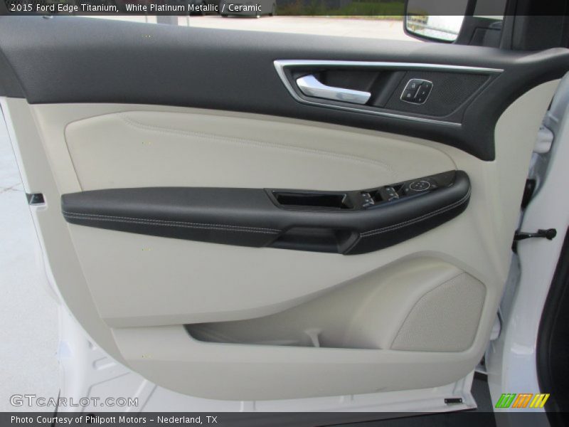 Door Panel of 2015 Edge Titanium