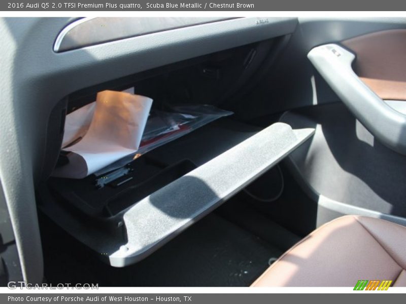 Scuba Blue Metallic / Chestnut Brown 2016 Audi Q5 2.0 TFSI Premium Plus quattro