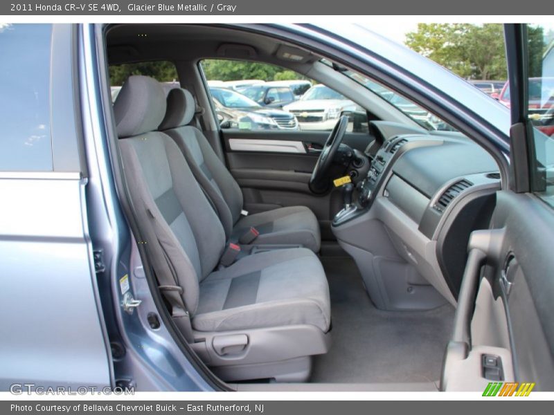 Glacier Blue Metallic / Gray 2011 Honda CR-V SE 4WD