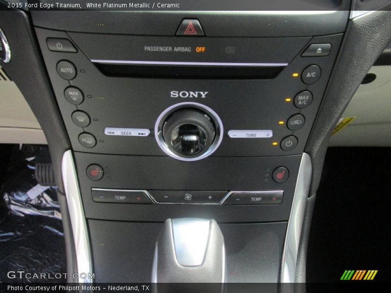 Controls of 2015 Edge Titanium