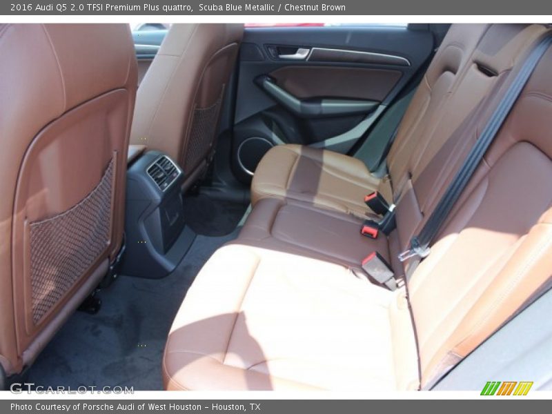 Scuba Blue Metallic / Chestnut Brown 2016 Audi Q5 2.0 TFSI Premium Plus quattro