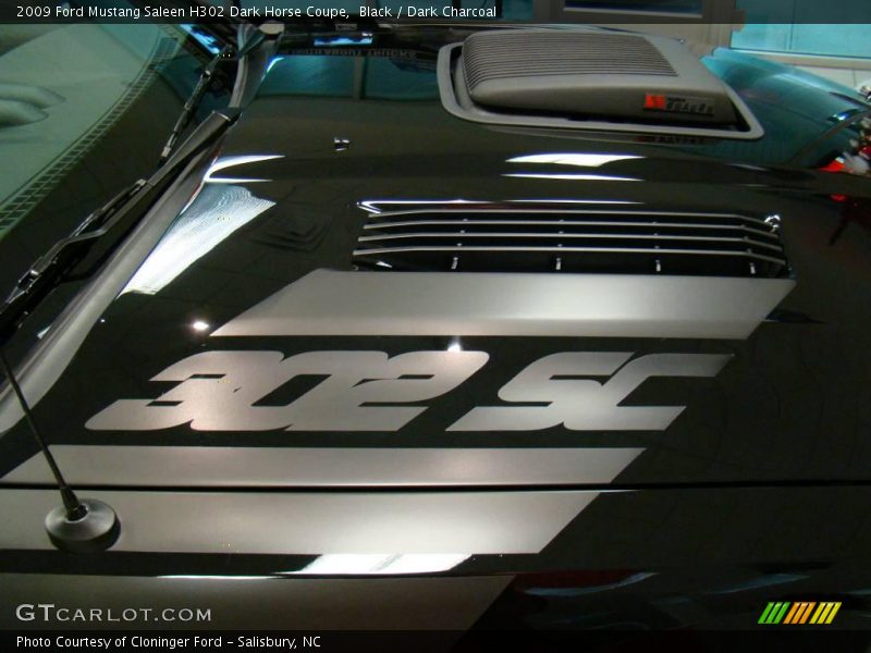 Black / Dark Charcoal 2009 Ford Mustang Saleen H302 Dark Horse Coupe