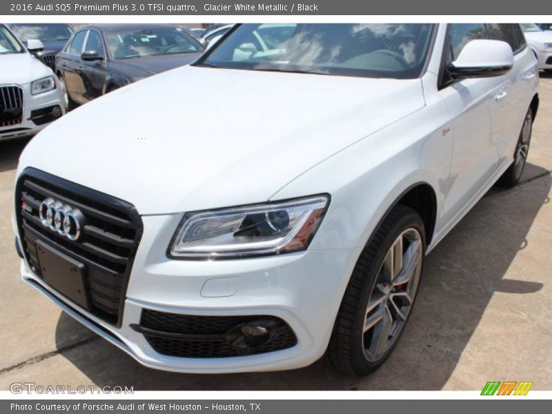 Glacier White Metallic / Black 2016 Audi SQ5 Premium Plus 3.0 TFSI quattro