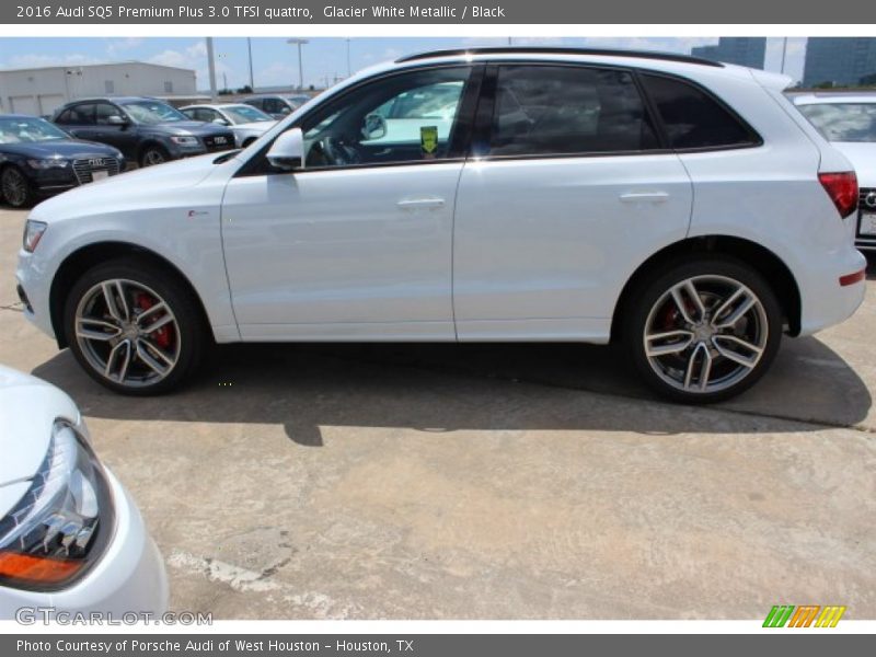 Glacier White Metallic / Black 2016 Audi SQ5 Premium Plus 3.0 TFSI quattro