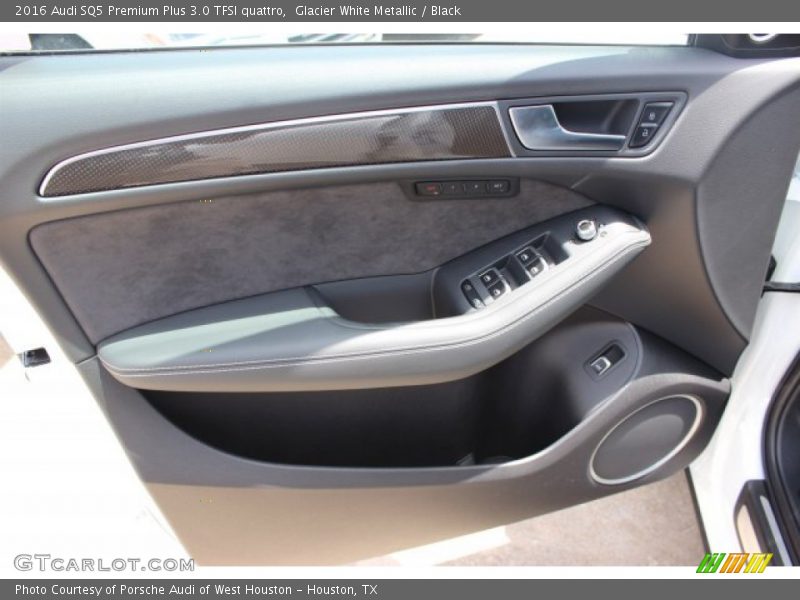 Glacier White Metallic / Black 2016 Audi SQ5 Premium Plus 3.0 TFSI quattro