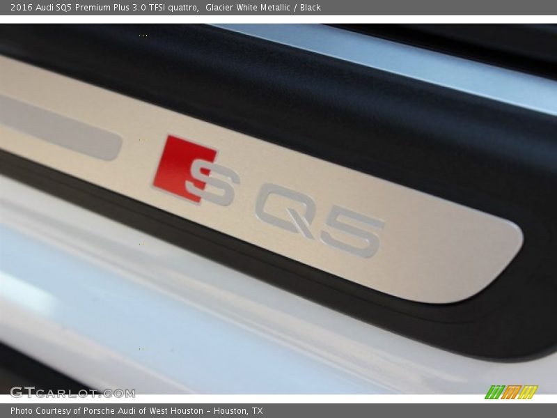 Glacier White Metallic / Black 2016 Audi SQ5 Premium Plus 3.0 TFSI quattro