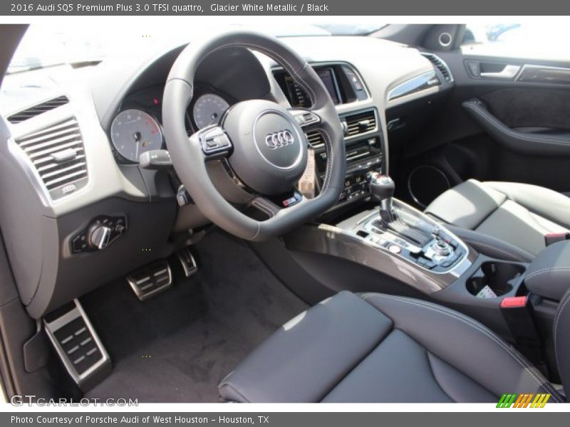 Glacier White Metallic / Black 2016 Audi SQ5 Premium Plus 3.0 TFSI quattro