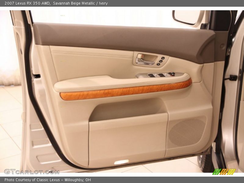 Savannah Beige Metallic / Ivory 2007 Lexus RX 350 AWD