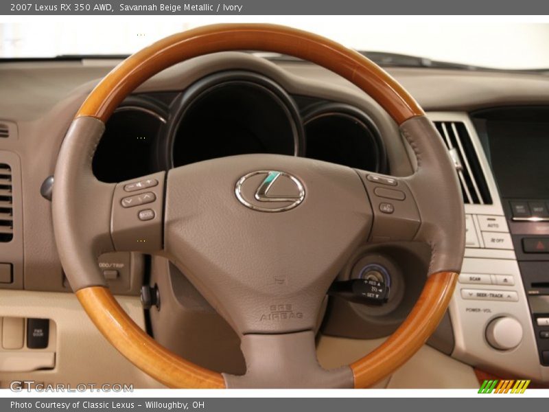 Savannah Beige Metallic / Ivory 2007 Lexus RX 350 AWD
