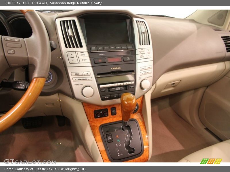 Savannah Beige Metallic / Ivory 2007 Lexus RX 350 AWD