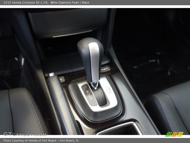 White Diamond Pearl / Black 2015 Honda Crosstour EX-L V6