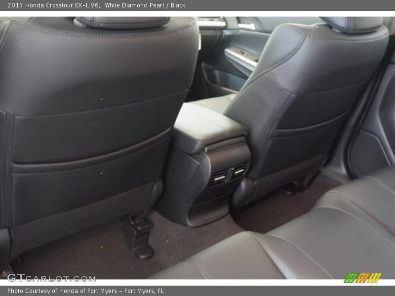 White Diamond Pearl / Black 2015 Honda Crosstour EX-L V6
