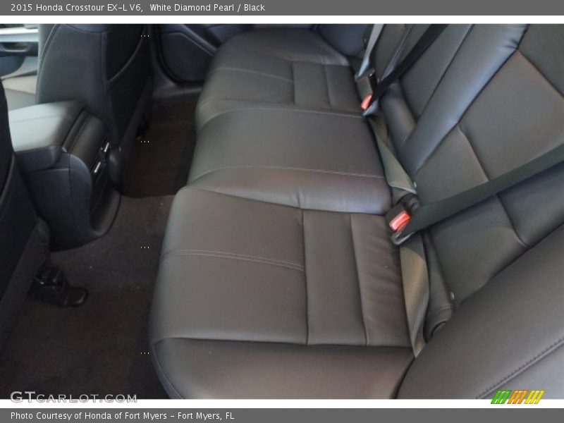 White Diamond Pearl / Black 2015 Honda Crosstour EX-L V6