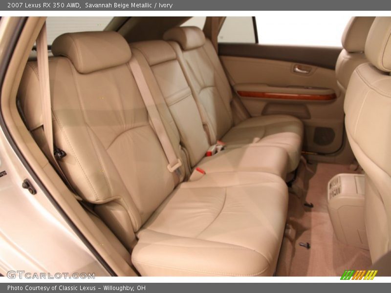 Savannah Beige Metallic / Ivory 2007 Lexus RX 350 AWD