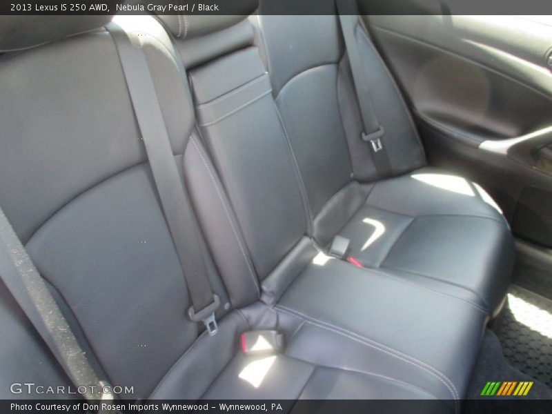 Nebula Gray Pearl / Black 2013 Lexus IS 250 AWD