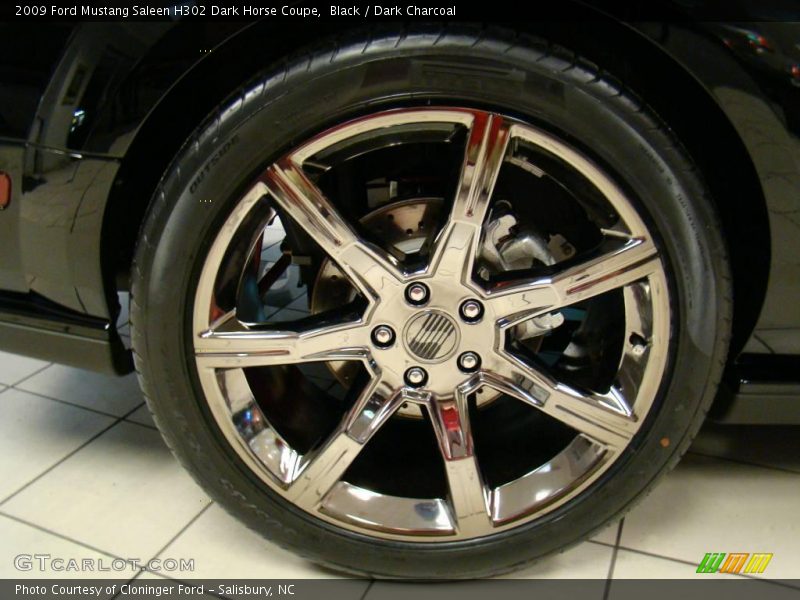 Black / Dark Charcoal 2009 Ford Mustang Saleen H302 Dark Horse Coupe