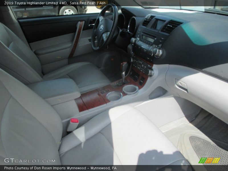 Salsa Red Pearl / Ash 2009 Toyota Highlander Limited 4WD