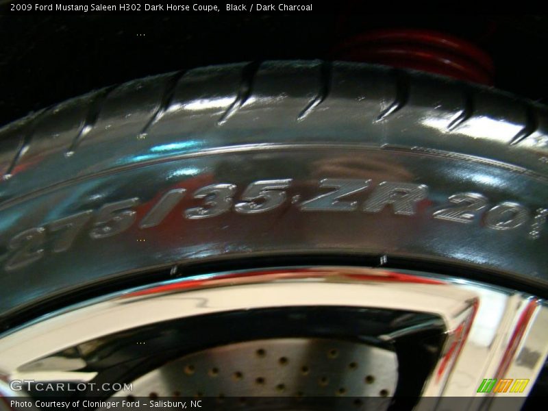 Black / Dark Charcoal 2009 Ford Mustang Saleen H302 Dark Horse Coupe