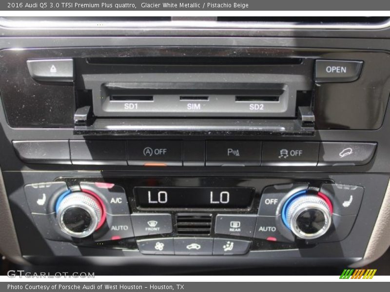 Glacier White Metallic / Pistachio Beige 2016 Audi Q5 3.0 TFSI Premium Plus quattro