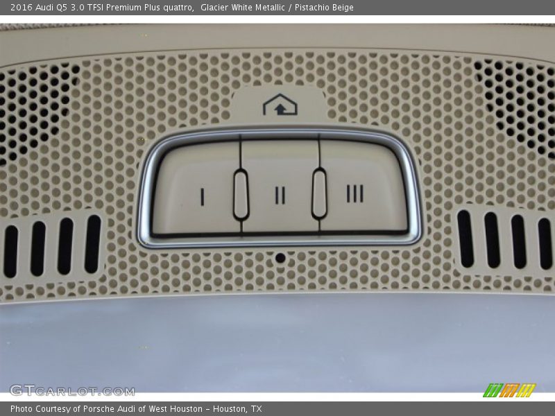 Glacier White Metallic / Pistachio Beige 2016 Audi Q5 3.0 TFSI Premium Plus quattro