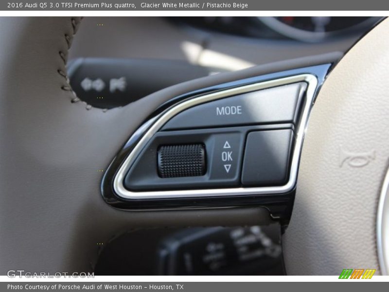 Glacier White Metallic / Pistachio Beige 2016 Audi Q5 3.0 TFSI Premium Plus quattro