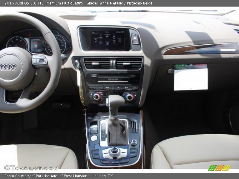 Glacier White Metallic / Pistachio Beige 2016 Audi Q5 3.0 TFSI Premium Plus quattro