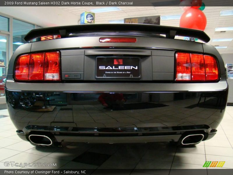 Black / Dark Charcoal 2009 Ford Mustang Saleen H302 Dark Horse Coupe