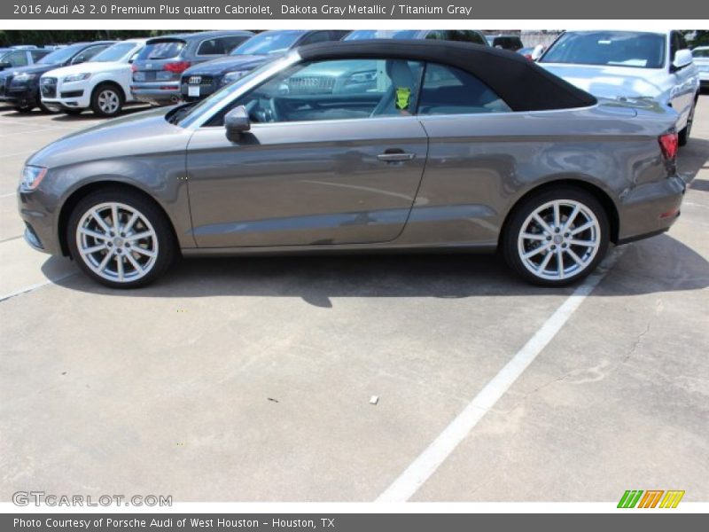  2016 A3 2.0 Premium Plus quattro Cabriolet Dakota Gray Metallic